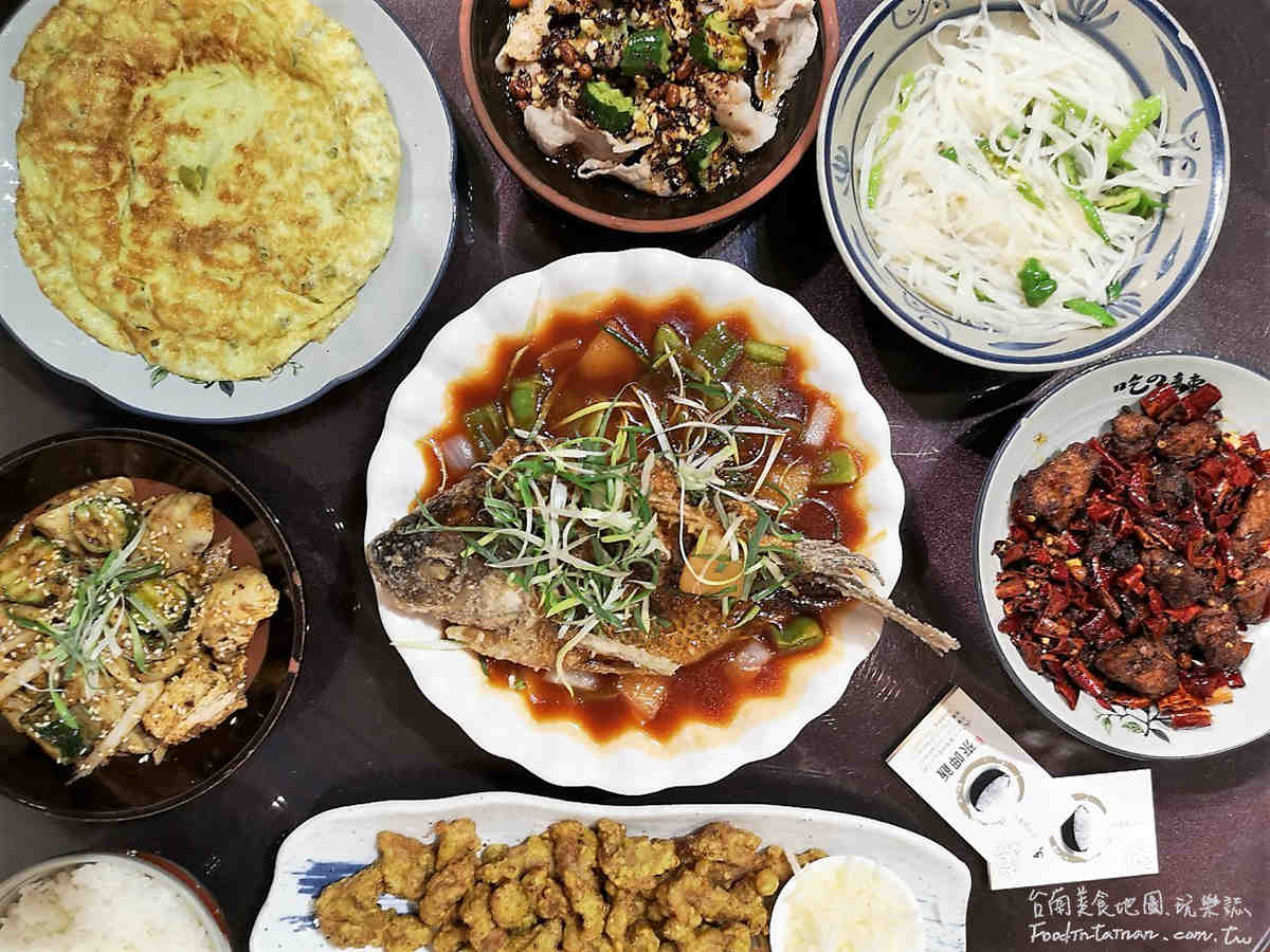 臺南平價道地川菜館餐廳推薦-來呷飯 川食堂